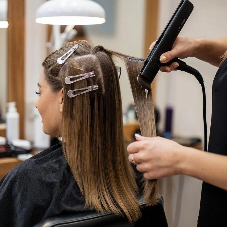 Hair colour and styling by Adaa Beauty Salon & Training Center at home